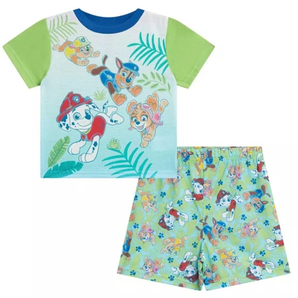 PAW PATROL Toddler Boys T-shirt and Shorts, 2-Piece Set Size 3T